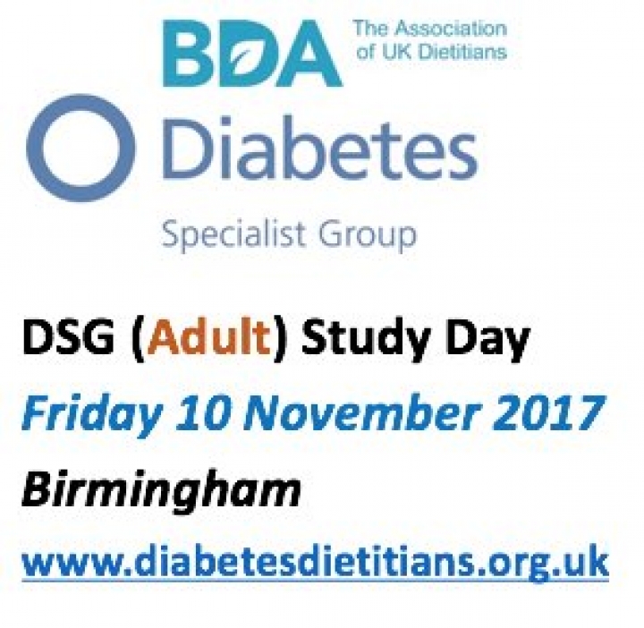 BDA Diabetes Specialist Group Study Day 10th November 2017