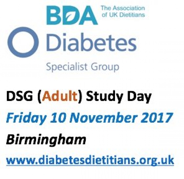 BDA Diabetes Specialist Group Study Day 10th November 2017 Blog
