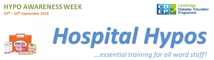 HYPO AWARENESS WEEK: 24th - 30th September 2018
