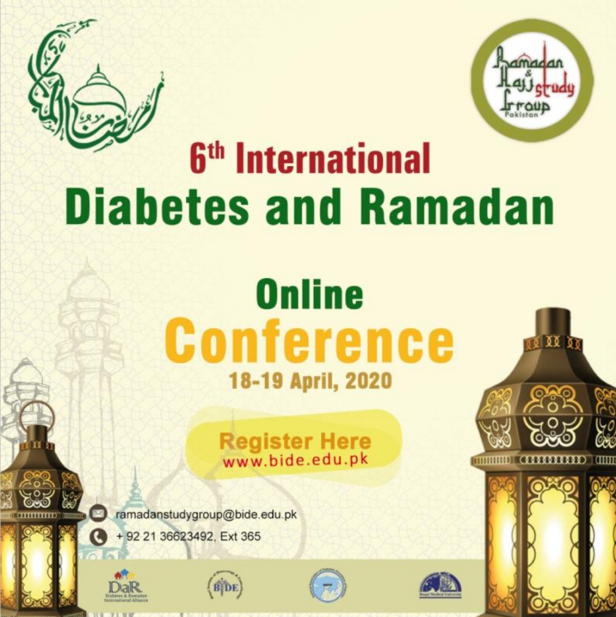 International Diabetes And Ramadan Online Conference