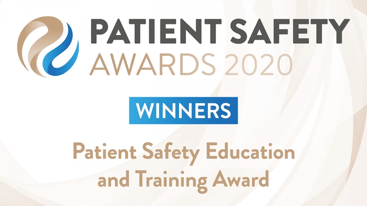 CDEP wins HSJ Patient Safety Awards 2020