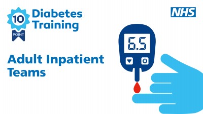 Diabetes 10pt training adult inpatient teams front