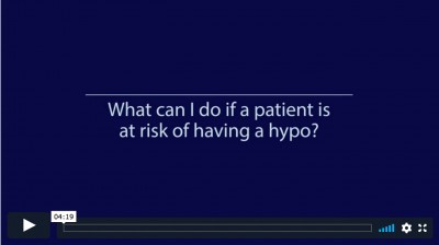Preventing hypos in hospital